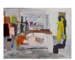 (1) Studio 1 36x48in. Oil on Wood 2023